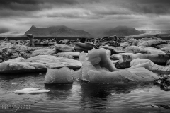 Jokulsarlon Before the Storm